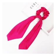 Ozdoby do włosów - Gumka do włosów apaszka długa fuksja PIN UP GUM5F - miniaturka - grafika 1