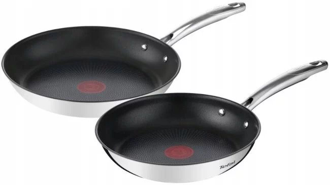 Zestaw patelni do smażenia 24/28cm TEFAL Duetto+ 2 elementy indukcja nieprzywierająca powłoka G732S255