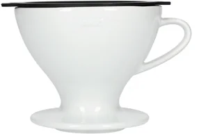 Hario Ceramiczny Dripper W60-02 Biały PDC-02-W - Zaparzacze i kawiarki - miniaturka - grafika 2
