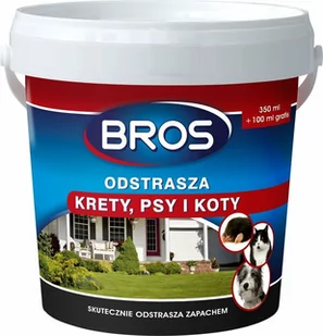 Bros Sp z o.o Proszek odstrasza krety psy i koty 450ml 027 - Zwalczanie i odstraszanie szkodników - miniaturka - grafika 1