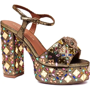 Kurt Geiger Sandały na słupku KENSINGTON - Sandały damskie - miniaturka - grafika 1
