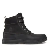 Botki męskie - Trzewiki Timberland Atwells Ave Wp Boot TB0A43UN0151 Czarny - miniaturka - grafika 1