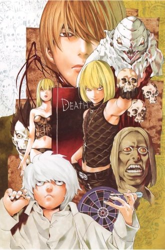 Plakat Anime Death Note DN_078 A1+ Custom Manga