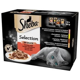 Sheba Selection in Sauce Soczyste Smaki 12x85g - Mokra karma dla kotów - miniaturka - grafika 2