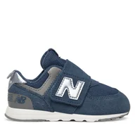 Buty dla chłopców - Sneakersy New Balance I5742MJ Granatowy - miniaturka - grafika 1