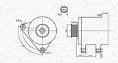 Alternatory - MAGNETI MARELLI Alternator 063731674010 063731674010 - miniaturka - grafika 1