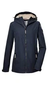 Kurtki damskie - G.I.G.A. DX Damska kurtka funkcyjna/kurtka outdoorowa z kapturem GS 71 WMN JCKT, granatowa, 42, 43056-000 - miniaturka - grafika 1