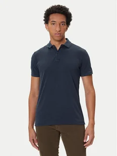 G-Star Raw Polo Dunda D11595-D756 Niebieski Slim Fit - Koszulki męskie - miniaturka - grafika 1