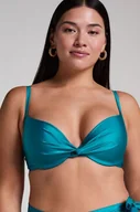 Stroje kąpielowe - Hunkemöller Top bikini Aqua Zielony - miniaturka - grafika 1