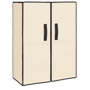 Lumarko Szafka na buty, kremowa, 60x28x90 cm, materiałowa - Szafki na buty - miniaturka - grafika 3