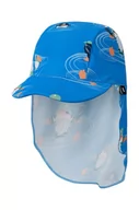 Czapki dla dzieci - Reima czapka z daszkiem dziecięca Kilpikonna kolor niebieski wzorzysta - miniaturka - grafika 1