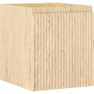 Szafki łazienkowe - Mexen Rivel szafka łazienkowa podumywalkowa 40 cm, 1 szuflada, ryflowana , dąb - 91A20-04047-1-BF81 - miniaturka - grafika 1