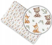 Prześcieradła dla dzieci - PRZEŚCIERADŁO BAWEŁNIANE DO DOSTAWKI 83x50 DUŻY WYBÓR! - miniaturka - grafika 1