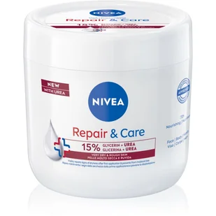 NIVEA REPAIR & CARE UREA KREM NAWILŻAJĄCO-REGENERUJĄCY DO CIAŁA, TWARZY I DŁONI 400ML - Balsamy i kremy do ciała - miniaturka - grafika 1