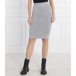 Karl Lagerfeld Spódnica MONOGRAM JACQUARD - Spódnice - miniaturka - grafika 1