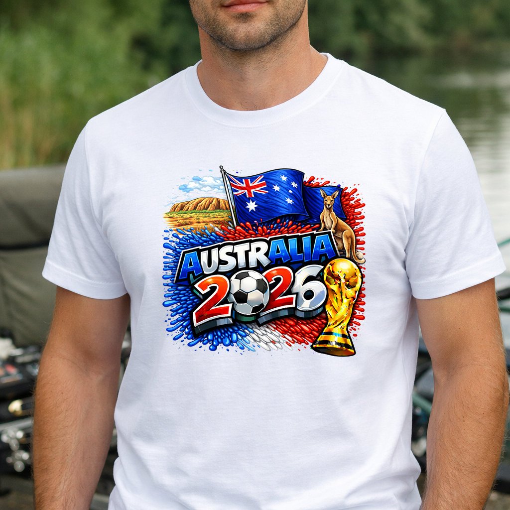 Koszulka WORLD CUP 2026 kolor biały rozmiar 4XL