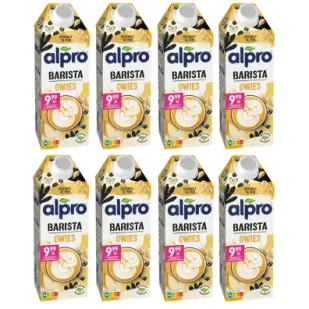 Alpro Barista do kawy - Napój Owsiany bez dodatku cukru Zestaw 8 x 750 ml - Napoje roślinne - miniaturka - grafika 1