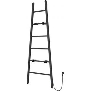 Instal Projekt Escada Electro grzejnik elektryczny 160x60 cm czarny mat ESCE1-60/160C31 - Grzejniki łazienkowe - miniaturka - grafika 1