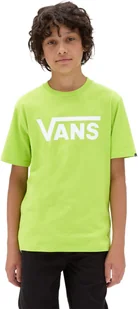 t-shirt dziecięcy VANS BOYS CLASSIC TEE Lime Green - Moda i Uroda OUTLET - miniaturka - grafika 1