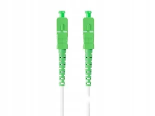 Patchcord światłowodowy Lanberg SM SC/APC-SC/APC SIMPLEX 3.0mm LSZH G657A2 - Patchcordy - miniaturka - grafika 1