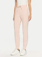Spodnie sportowe damskie - Guess Spodnie dresowe V2YB18 K7UW2 Różowy Regular Fit - miniaturka - grafika 1