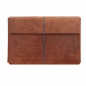 Torby na laptopy - Harold's Keeper Pokrowiec na laptopa Skórzany 37.5 cm cognac - miniaturka - grafika 1