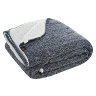 Koce - Koc 150 x 200 Mikrofibra Dwustronny Panda Gran+Bia - miniaturka - grafika 1