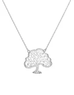 Naszyjniki - Naszyjnik srebrny drzewko szczęścia - miniaturka - grafika 1