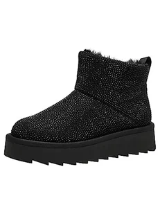 Tamaris Damskie sztyblety 1-26831-41, Black Glam, 39 EU - Botki damskie - miniaturka - grafika 1