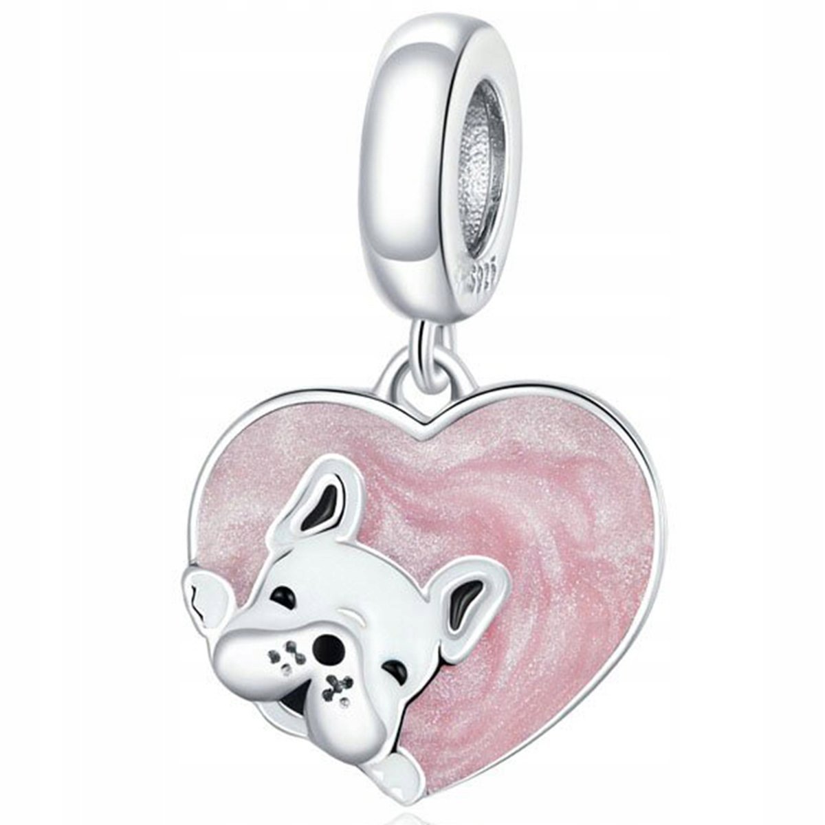 Charms Srebrny Piesek Pies Dog Zwierzę Najlepszy Przyjaciel SREBRO 925