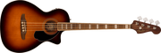 Gitary basowe - Fender Kingman Bass Walnut Fingerboard Black Pickguard Shaded Edge Burst - miniaturka - grafika 1