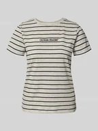 Koszulki i topy damskie - T-shirt o kroju regular fit z wyhaftowanym logo - miniaturka - grafika 1