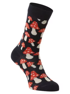 Happy Socks - skarpety z drobnej dzianiny, niebieski|wielokolorowy - Skarpetki damskie - miniaturka - grafika 1