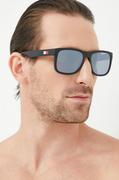 Okulary przeciwsłoneczne - Tommy Hilfiger okulary przeciwsłoneczne męskie kolor czarny - miniaturka - grafika 1