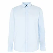 Koszule męskie - Niebieska koszula męska Pierre Cardin, Rozmiar XL - miniaturka - grafika 1