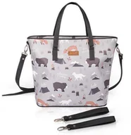 Torby i organizery dla mam - Torba XL z eko skóry do wózka Into the Wild Beloff - miniaturka - grafika 1