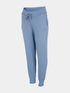Spodnie damskie - 4F, Spodnie damskie, SPDD350, Niebieskie, rozmiar M - grafika 1