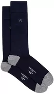 Skarpetki męskie - Hackett London Skarpety męskie, Niebieski (granatowy), Large - miniaturka - grafika 1