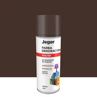 Farby i lakiery w sprayu - Spray 0.4 l brązowy połysk Jeger - miniaturka - grafika 1
