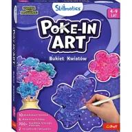Zabawki kreatywne - Trefl, Skillmatics Poke-In Art, Bukiet Kwiatów - miniaturka - grafika 1