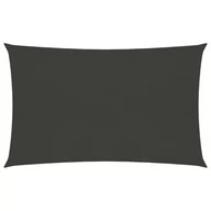 Parasole ogrodowe - vidaXL Żagiel przeciwsłoneczny, 160 g/m, antracytowy, 4x7 m, HDPE vidaXL - miniaturka - grafika 1