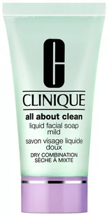 Clinique  All About Clean Liquid Facial Soap Mild 30ml - mydło do twarzy 30 ml - Kosmetyki do demakijażu - miniaturka - grafika 1