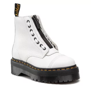 Botki damskie - Dr. Martens Botki Sinclair 26261100 White - grafika 1