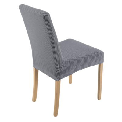 Pokrowiec na krzesło EUROFIRANY D91 457080 (35 x 30 x 55 cm) Stalowy