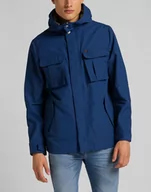 Kurtki męskie - Lee Fisherman Anorak Męska Kurtka Zimowa Washed Blue L86Ukclr-S - miniaturka - grafika 1