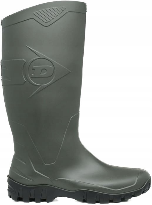 DUNLOP KALOSZE MĘSKIE KHAKI WSUWANE GUMOWCE 47 16AA