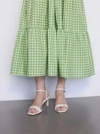Moda i Uroda OUTLET - Reserved - Sandały na obcasie - biały - miniaturka - grafika 1