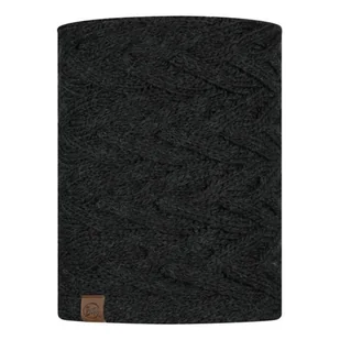 Damski Komin BUFF CARYN GRAPHITE 123518.901.10.00 – Szary - Apaszki i szaliki damskie - miniaturka - grafika 1