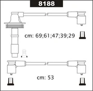 Kable wysokiego napięcia - Przewody Zaplonowe 8188 - miniaturka - grafika 1