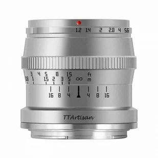 Obiektyw TTArtisan 50mm f/1.2 APS-C Nikon Z srebrny - Obiektywy - miniaturka - grafika 1